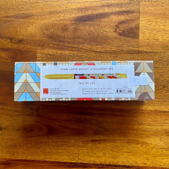Frank Lloyd Wright Ballpoint Pen - Picture 2 of 2